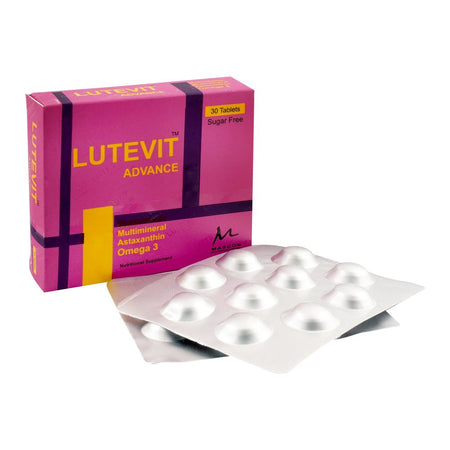 Mascon Pharmacal Lutevit Advance Tablet, Sugar-Free, 30-Pack - Main Image