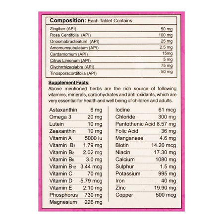 Mascon Pharmacal Lutevit Advance Tablet, Sugar-Free, 30-Pack - Image 3