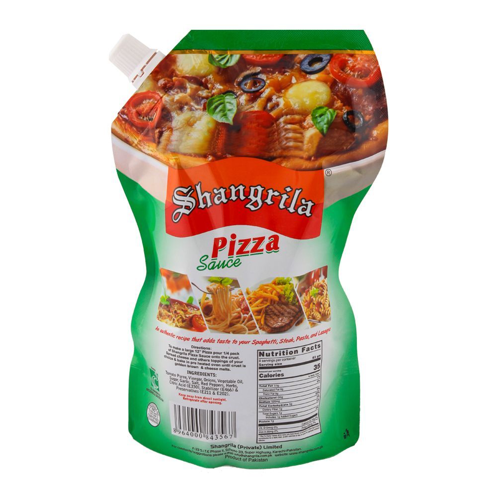 Shangrila Pizza Sauce 500ml - Image 2