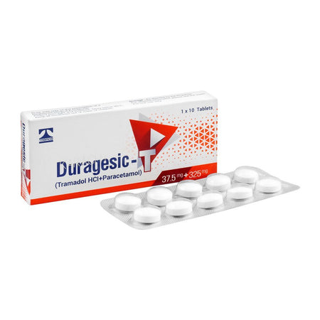 Tabros Pharma Duragesic-T Tablet, 37.5mg+325mg, 10-Pack - Main Image