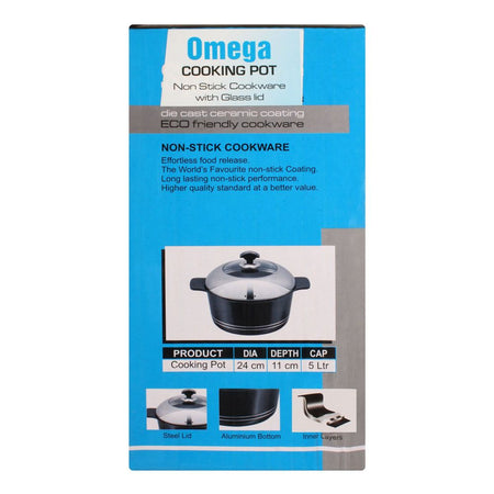 Sonex Omega Cooking Pot 24cm, 52285 - Image 3