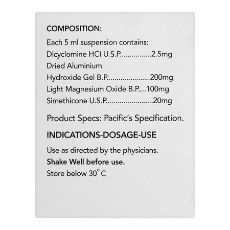 Pacific Pharmaceuticals Colenticon Gel, Sugar-Free, 60ml - Image 2