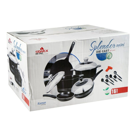 Sonex Splendor Mini Cookware Set, 52267, 16-Pack - Image 2