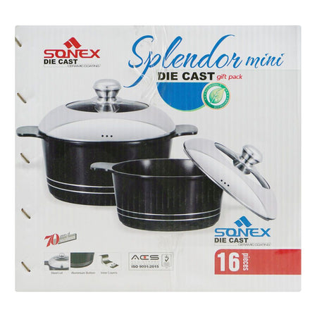Sonex Splendor Mini Cookware Set, 52267, 16-Pack - Image 3