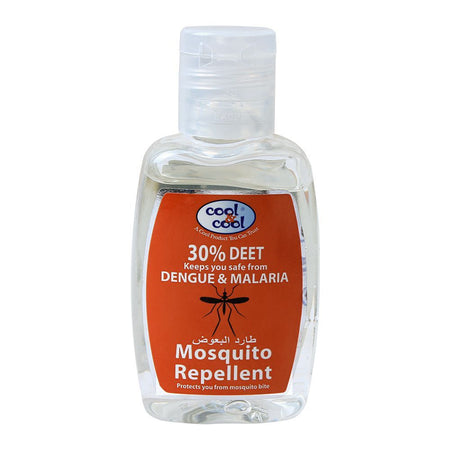 Cool & Cool 30% DEET Mosquito Repellent, Protection Against Dengue & Malaria, 60ml - Main Image