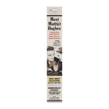 theBalm Meet Matt(e) Hughes Liquid Lipstick 7.4ml Doting - Image 3