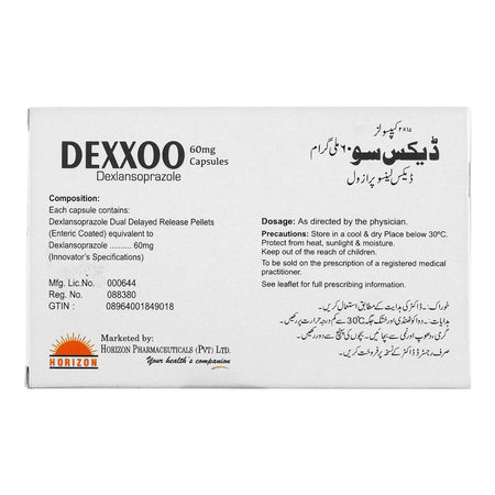 Horizon Pharma Dexxoo Capsule, 60mg, 30-Pack - Image 2