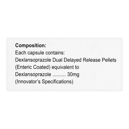 Horizon Pharma Dexxoo Capsule, 30mg, 30-Pack - Image 4