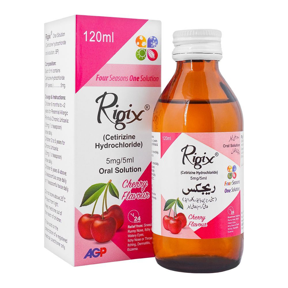 AGP Pharma Rigix Oral Solution, 5mg/5ml, 120ml - Main Image