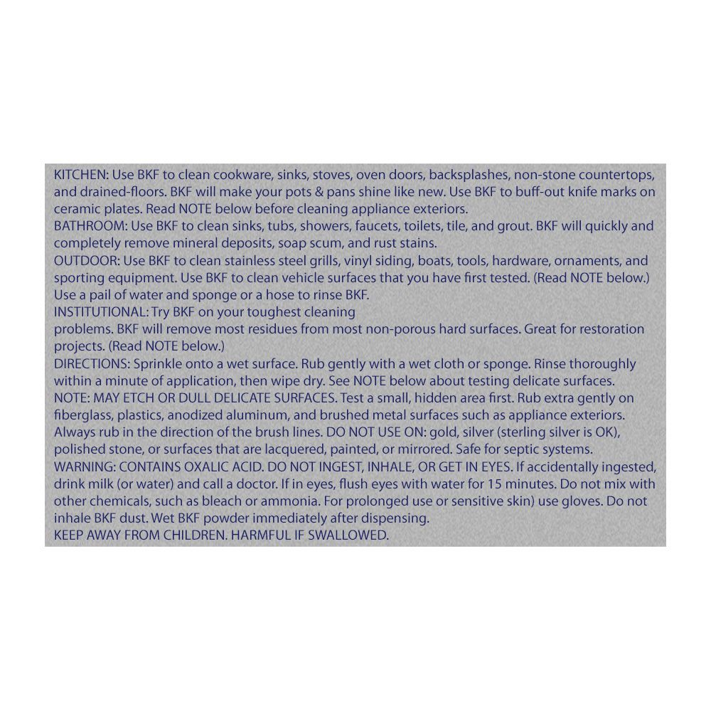 Bar Keepers Friend Cleanser & Polish Powder, 595g - Image 4