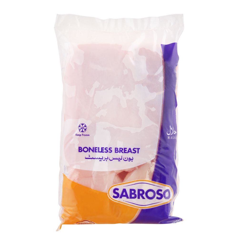 Sabroso Boneless Breast, Chicken, 0.5 KG - Main Image