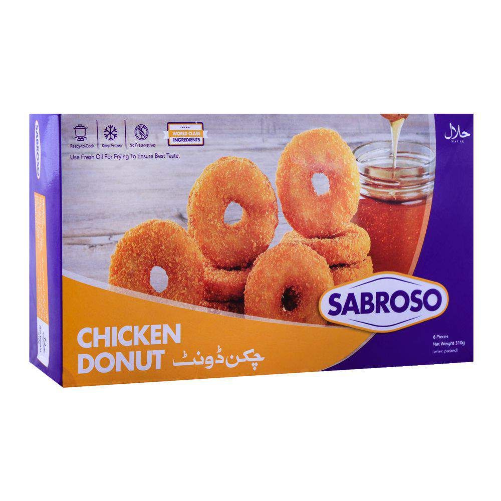 Sabroso Chicken Donut, 8 Pieces, 310g - Main Image
