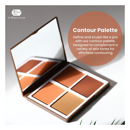 Sweet Face Matt Effect 4 Color Nose & Face Contour Kit, 02, 2-Pack - Image 2