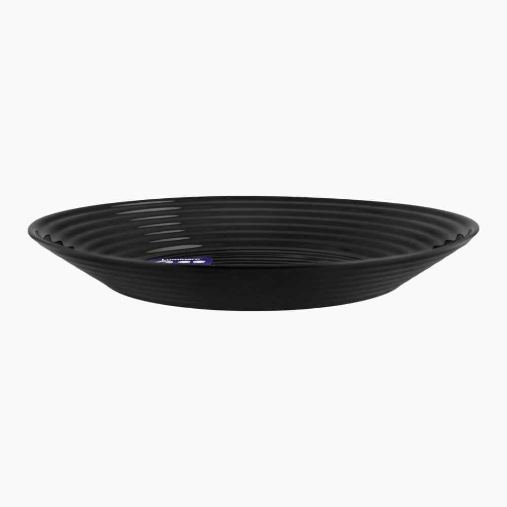 Luminarc Harena Noir Soup Plate, 23.6cm, Black, 7610 - Main Image