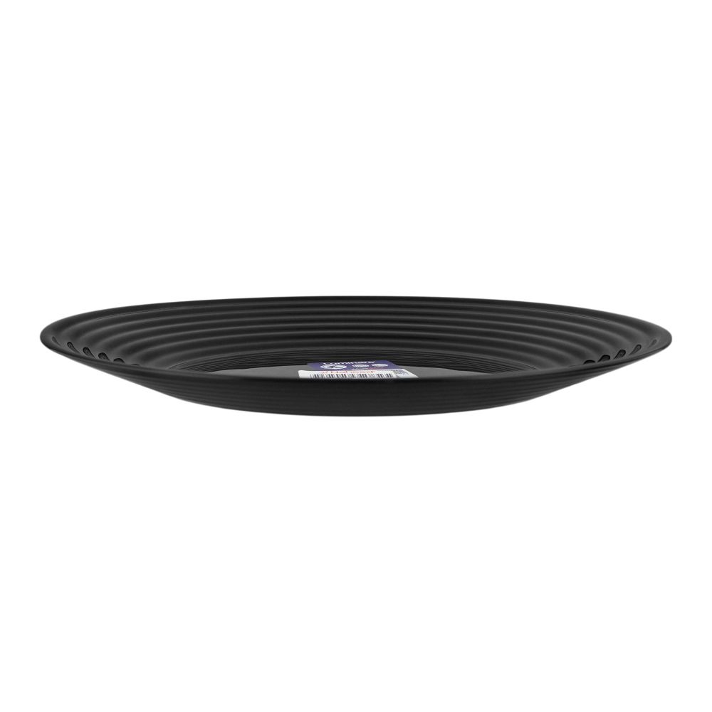 Luminarc Harena Noir Dinner Plate, 25cm, Black, 7611 - Main Image