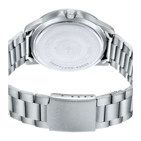 Casio Men's Enticer Analog Watch With Blue Dial & Stainless Steel Bracelet, MTP-VD01D-2EVUDF - Image 3