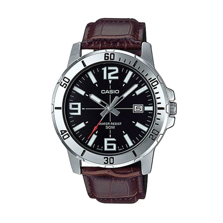 Casio Men's Band Analog Watch, MTP-VD01L-1BVUDF - Main Image
