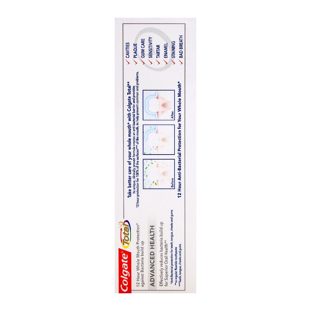 Colgate Total Advanced Health Toothpaste 100gm - Image 5