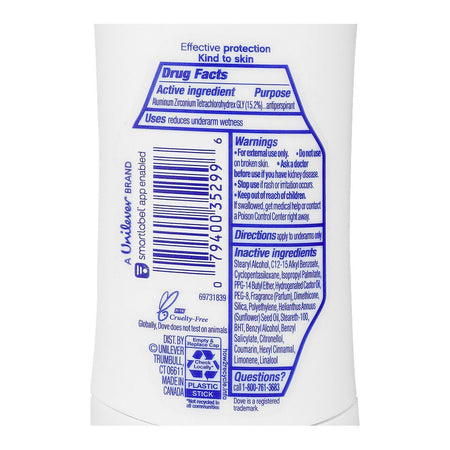Dove Advanced Care Go Fresh Revive Anti Perspirant Deodorant Stick, For Women, 74g - Image 3
