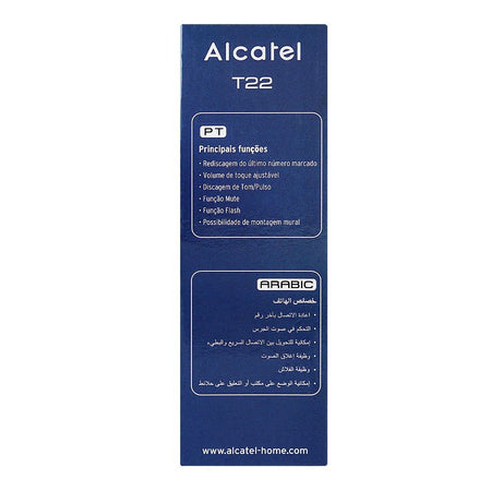 Alcatel Corded Telephone, White, T22-EX - Image 4