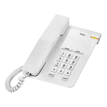 Alcatel Corded Telephone, White, T22-EX - Main Image