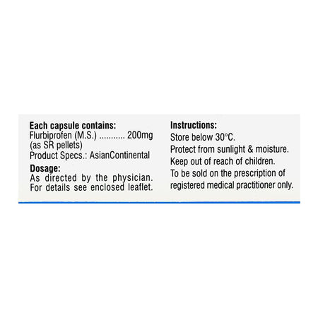 Inflamatix Sr Capsules, 200mg, 10-Pack - Image 4