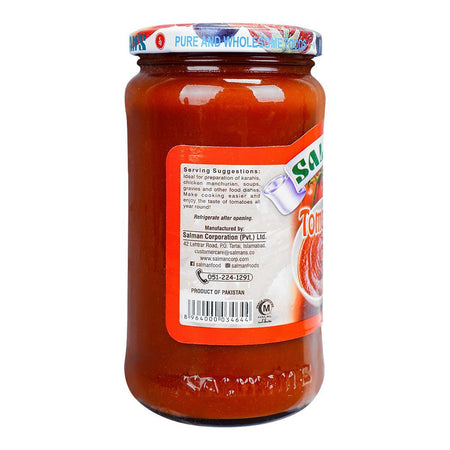 Salman's Tomato Puree, For Cooking, 370g - Image 2