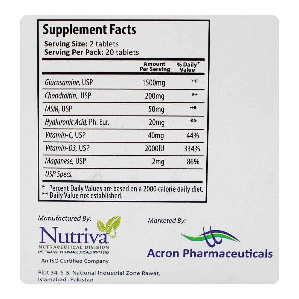 Nutriva Pharmaceuticals Flexiquin Tablet, 1-Strip - Image 3