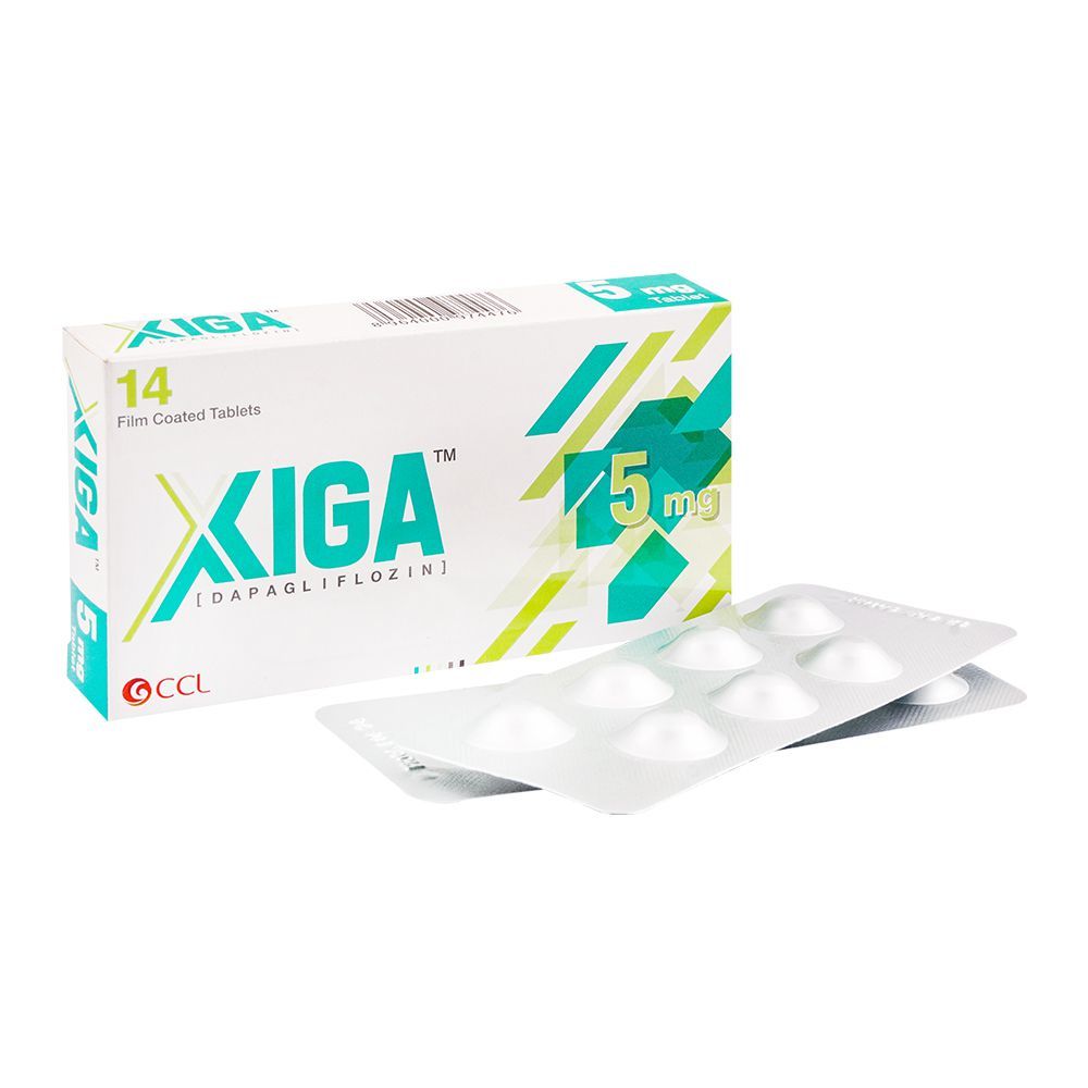 CCL Pharmaceuticals Xiga Tablet, 5mg, 14-Pack - Main Image