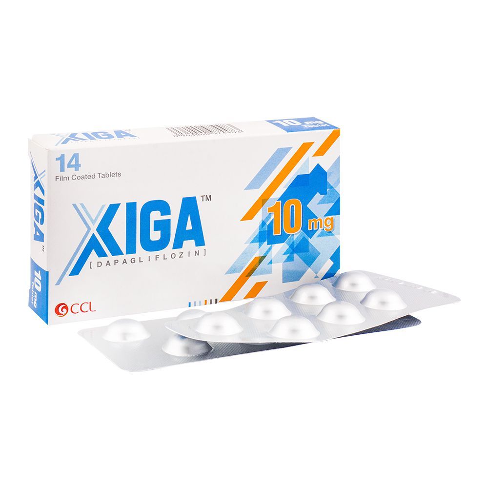 CCL Pharmaceuticals Xiga Tablet, 10mg, 14-Pack - Main Image