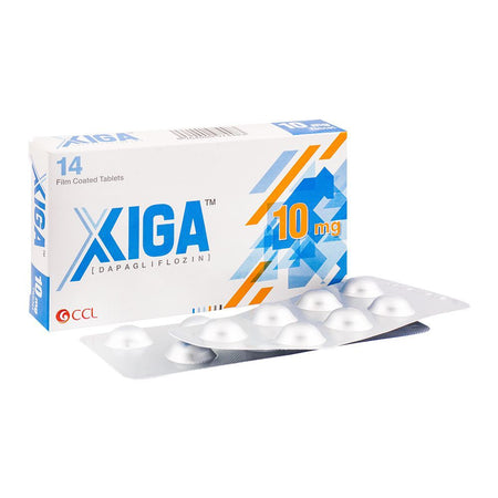 CCL Pharmaceuticals Xiga Tablet, 10mg, 14-Pack - Main Image