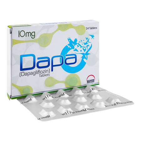Hilton Pharma Dapa Tablet, 10mg, 14-Pack - Main Image