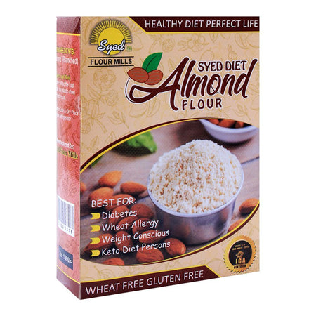 Syed Flour Mills Diet Almond Flour, Wheat & Gluten Free, 500g - Main Image