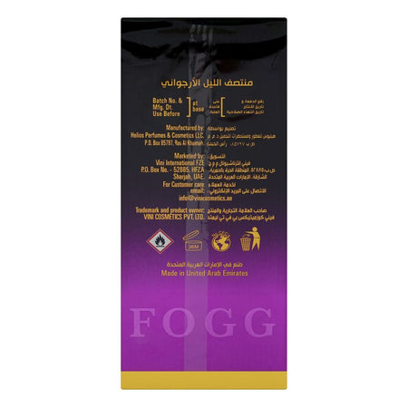 Fogg Scent Midnight Purple, Eau de Parfum, For Women, 100ml - Image 2