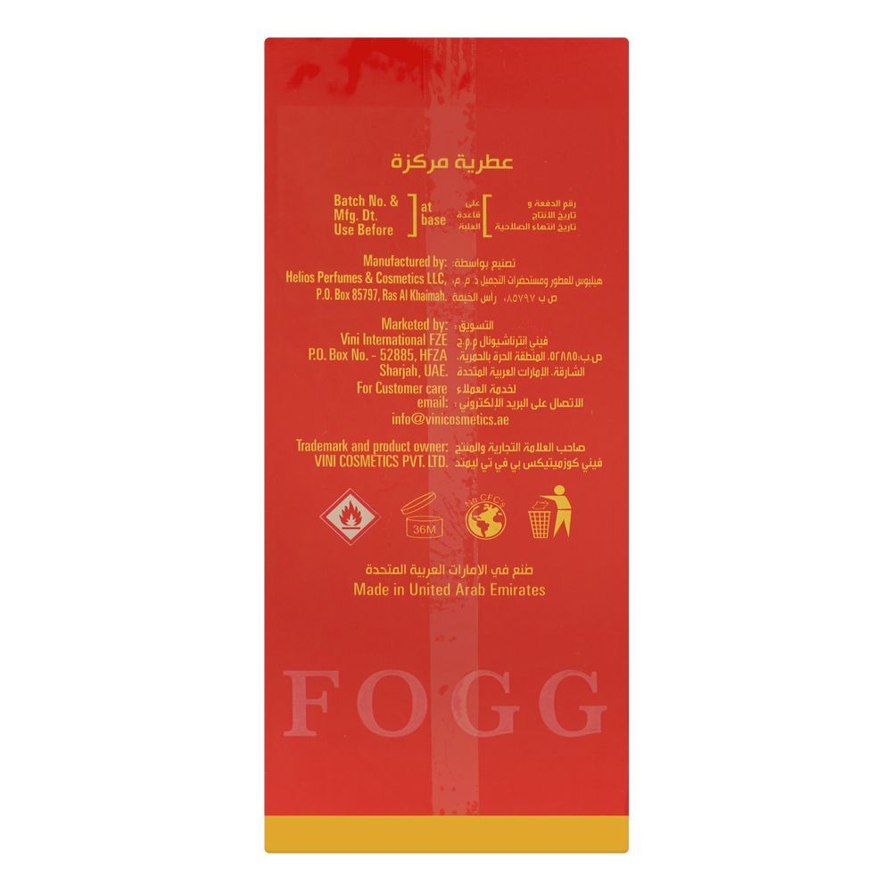 Fogg Scent Intense Aromatic, Eau de Parfum, For Men, 100ml - Image 3
