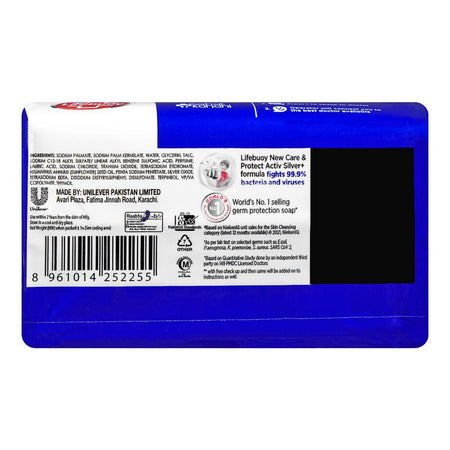 Lifebuoy Care & Protect Blue Soap, 98g - Image 2