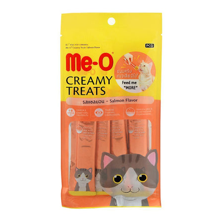 Me-O Creamy Treats, Salmon Flavor, Cat Food, 60g - Main Image