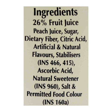 Nestle Fruita Vitals Peach Fruit Nectar 1 Liter - Image 5
