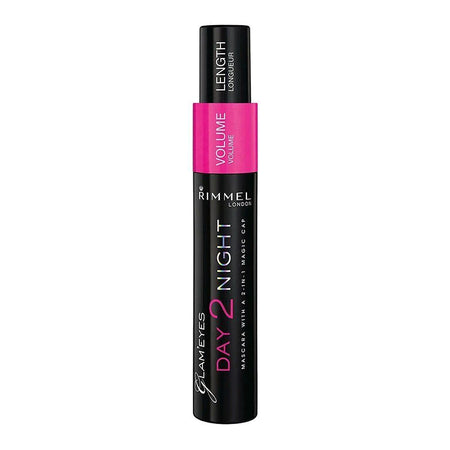 Rimmel Glam Eyes Day 2 Night Mascara, 001 Black - Main Image