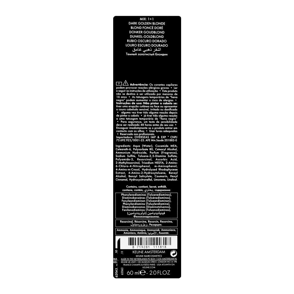 Keune Tinta Hair Color, 60ml, 4.45 Medium Copper Mahogany Brown - Image 2