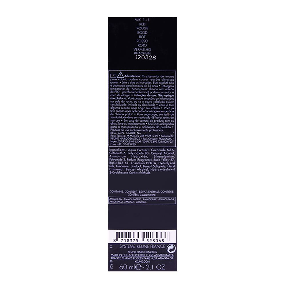 Keune Tinta Lift & Color 666 Red - Image 3