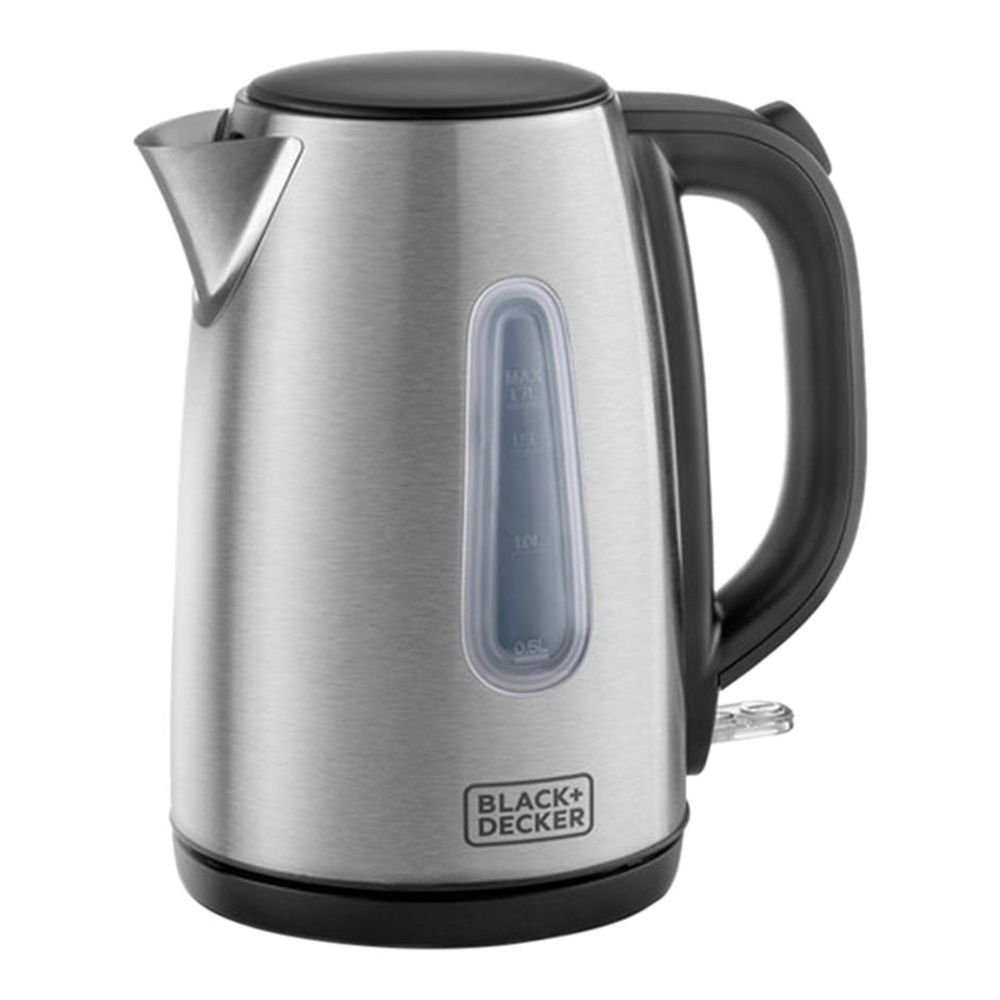Black & Decker Concealed Coil Stainless Steel Electric Kettle, 1.7 Liter, JC450 - Main Image