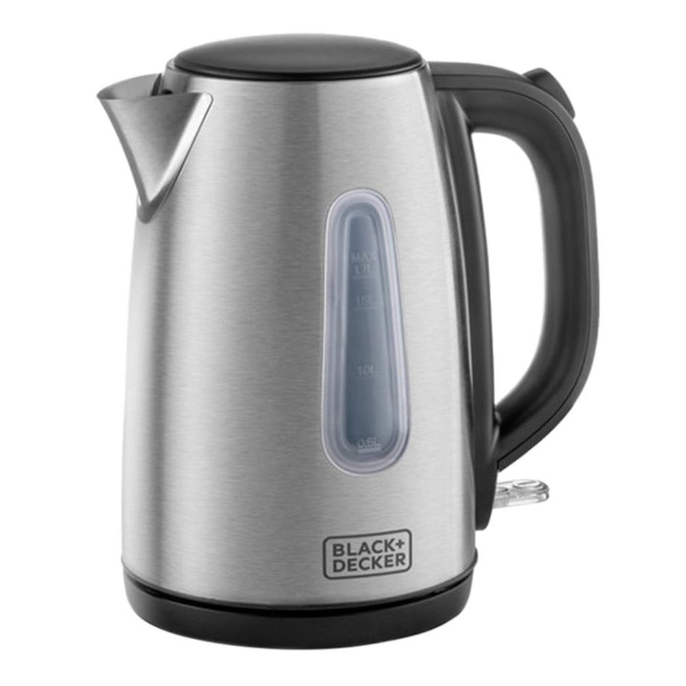 Black & Decker Concealed Coil Stainless Steel Electric Kettle, 1.7 Liter, JC450 - Image 2