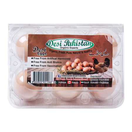 Desi Pakistan Desi Eggs, 6-Pack - Main Image