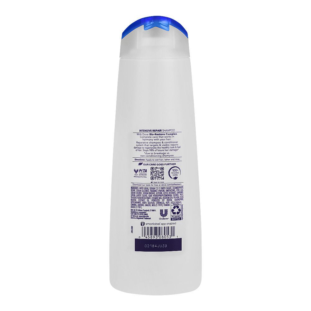 Dove Ultra Care Oxygen Moisture Conditioner, For Damaged Hair, 355ml - Image 2