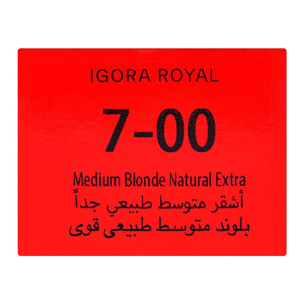 Schwarzkopf Igora Royal Hair Color, 7-00 Medium Blonde Natural Extra - Image 6