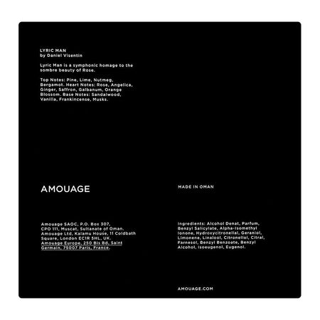 Amouage Lyric, For Men, Eau de Parfum, 100ml - Image 3