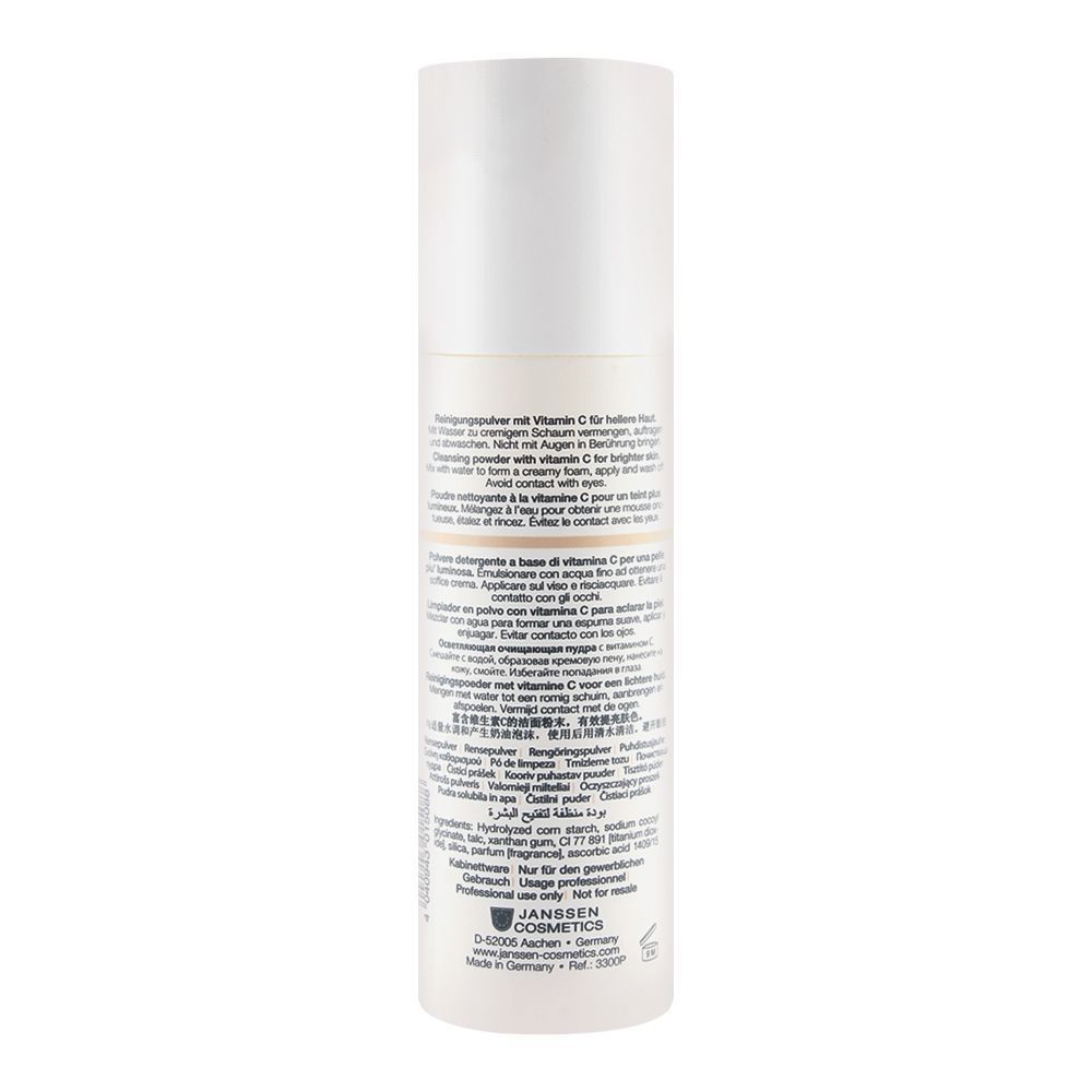 Janssen Cosmetics Fair Skin Melafadin Cleansing Powder 100gm - Image 2