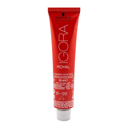 Schwarzkopf Igora Royal Hair Color 6-99 Dark Blonde Voilet Extra - Main Image