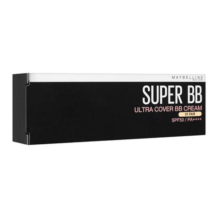 Maybelline New York Super Cover BB Cream, SPF 50, 01 Fair - Image 10
